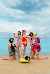 ranma a la plage