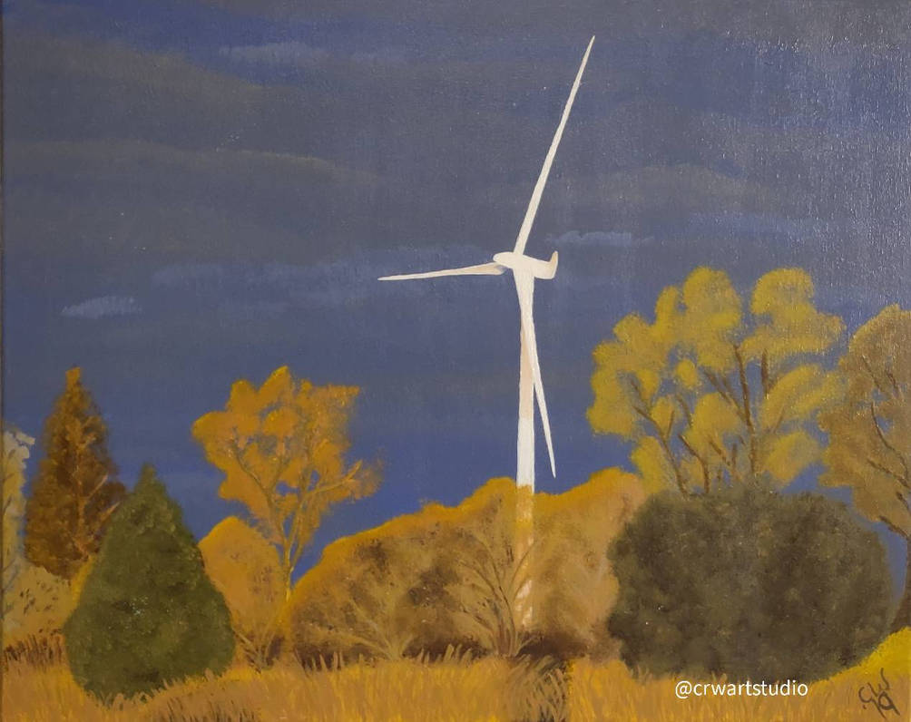 Weather Wind Spring Deviantart Wind Turbine by crwstudioart on DeviantArt