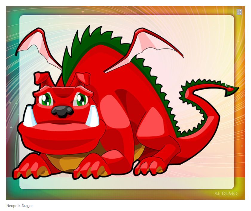 Red Neopets Neopet : Cute Red Dragon by ald1313 on DeviantArt