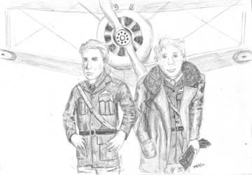 Biggles and Algy WW1