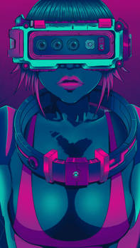 Cyberpunk Cam-Girl