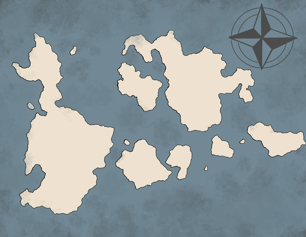 Free Fantasy Map Template, just credit me! 3 by wrenxart on DeviantArt