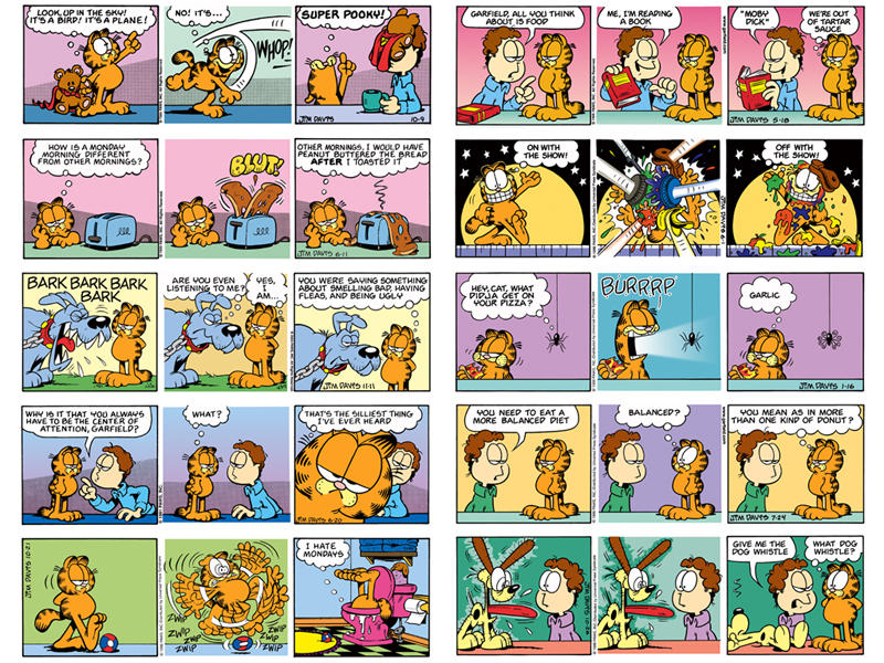 Garfield Comics by datf on DeviantArt