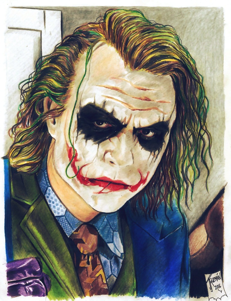 The Joker, Heath Ledger by JuanJoseGuzman on DeviantArt