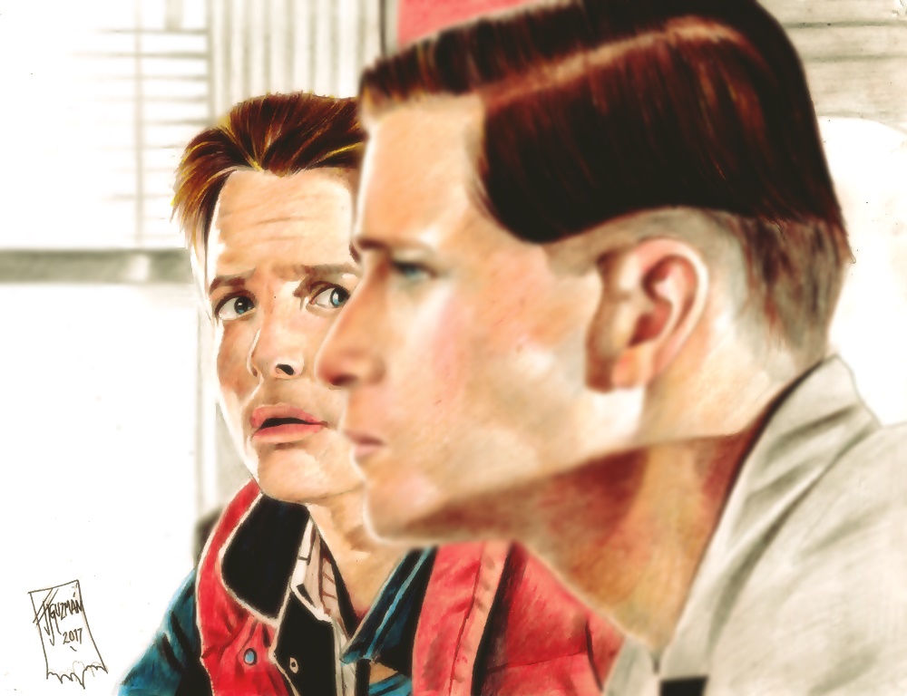 George Mcfly Homework Marty and George McFly by JuanJoseGuzman on DeviantArt