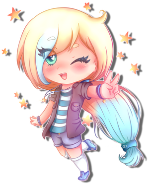 KiraKira-Chan~ [+Speedpaint] by Cassy-Rose