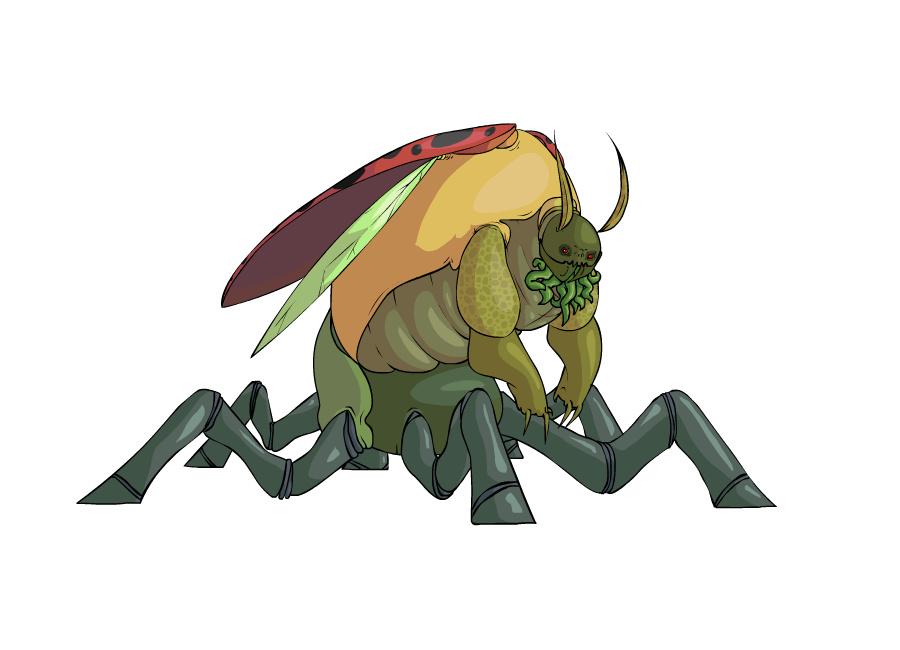Monster Devil Bug Bug Monster by Jennilah on DeviantArt