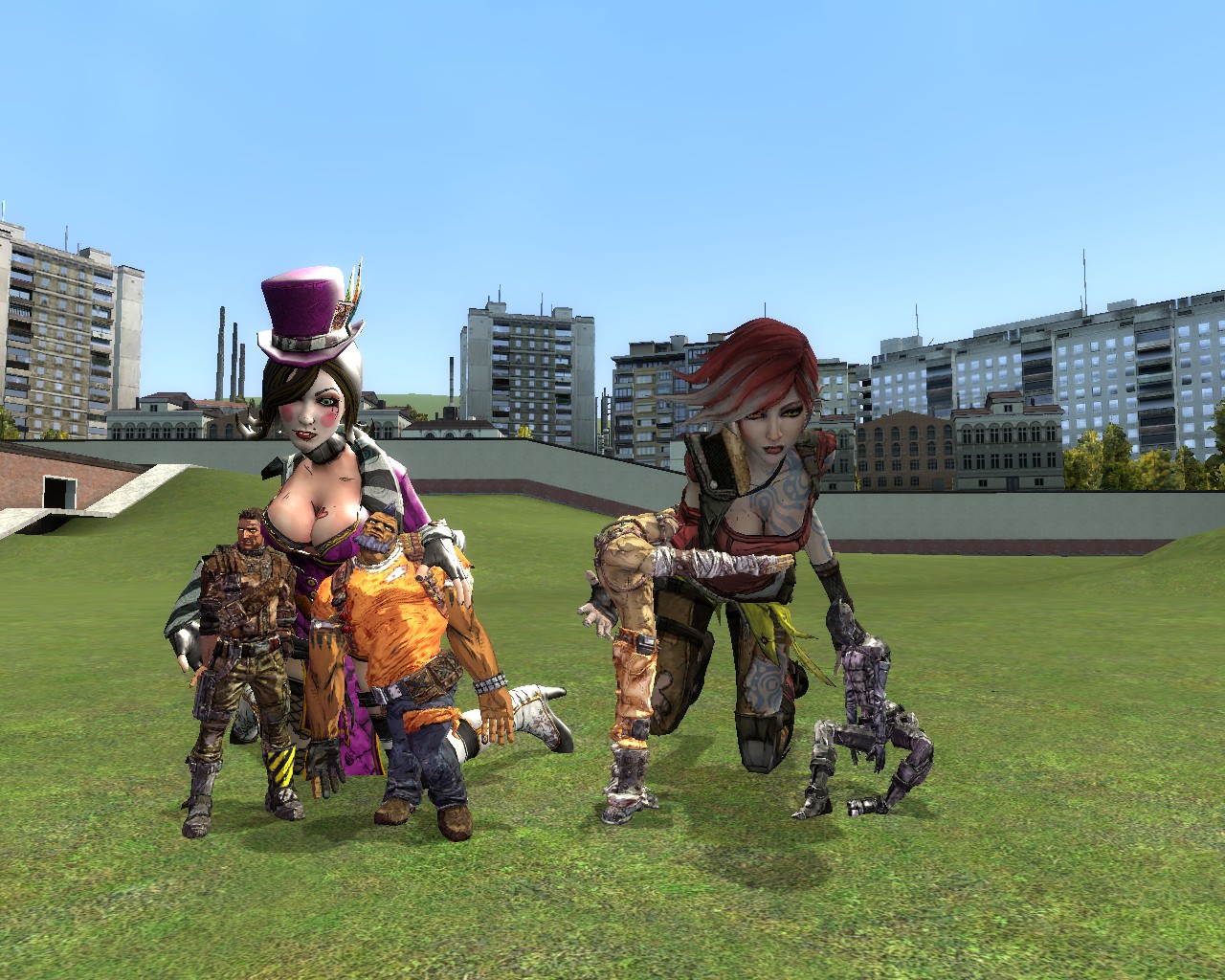 Giantess Moxxi and Lilith