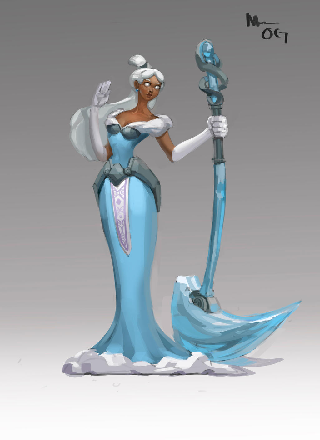 All Ice White Ice- character concept art by MenoOG on DeviantArt