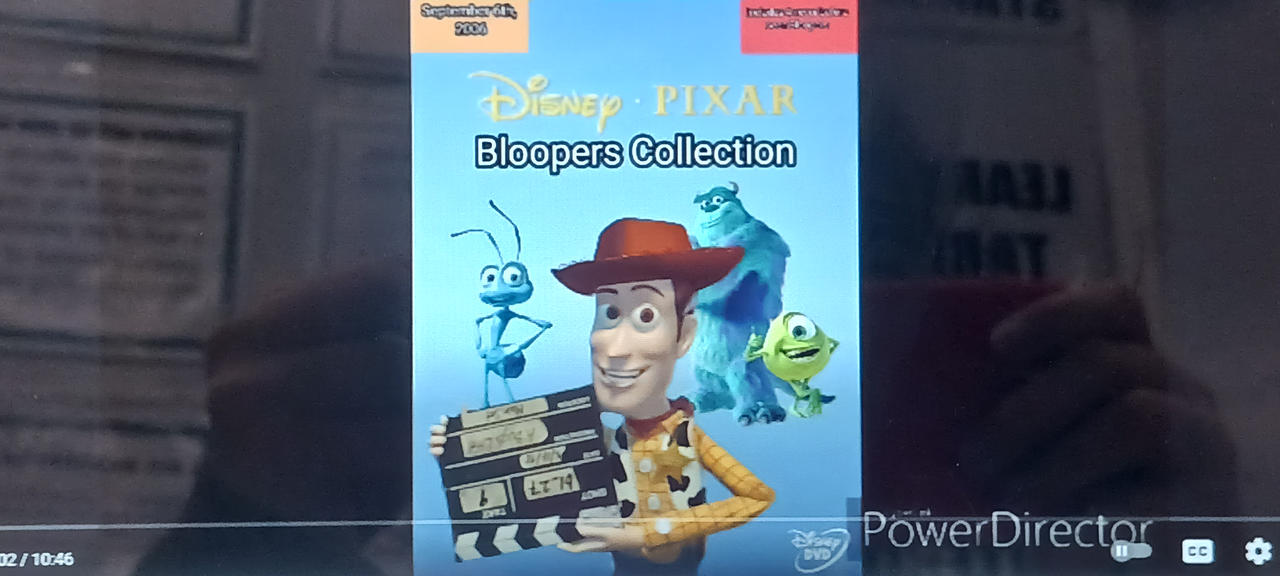 Disney Pixar Bloopers Collection Dvd By Dravenhooverart On Deviantart Disney Pixar Bloopers Collection Dvd By Dravenhooverart On Deviantart