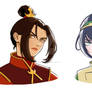 Azula and Toph