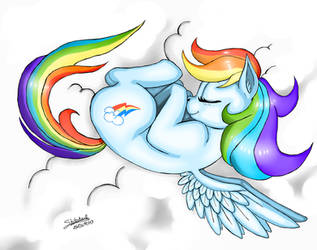 Rainbow Dash Sleep Color