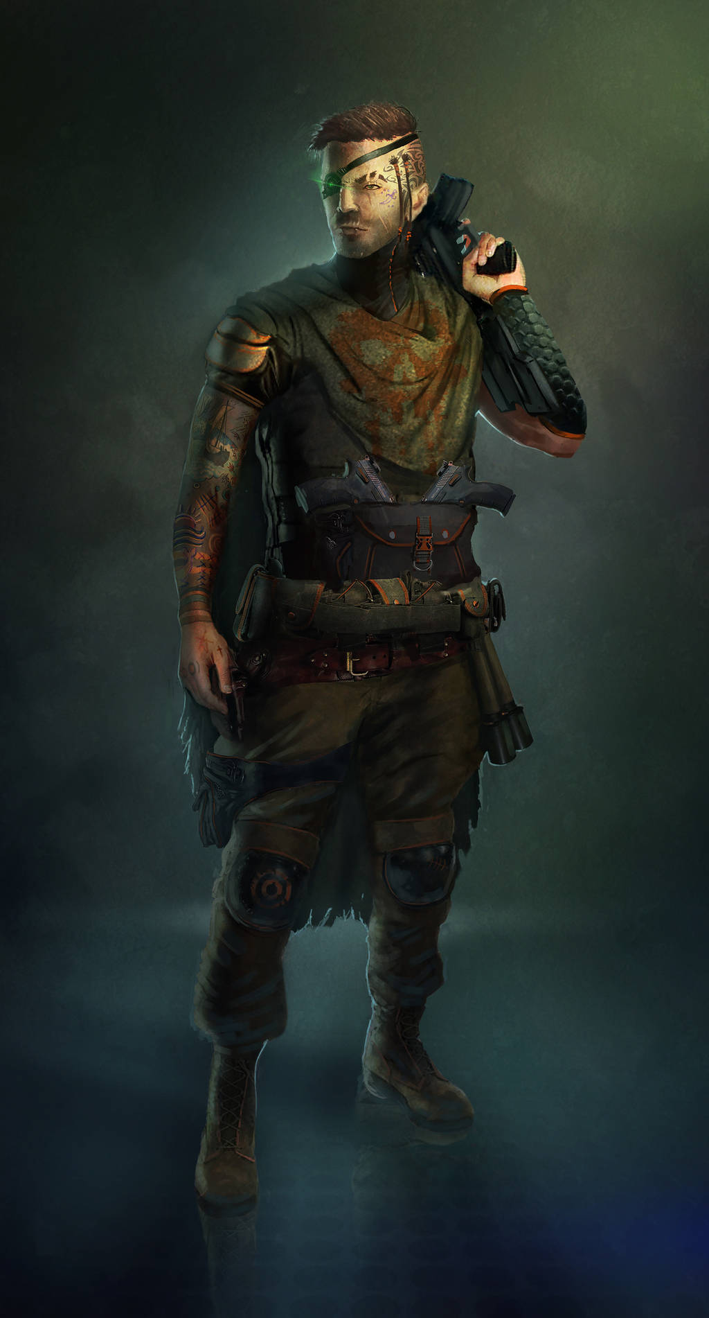 Pirate Soldier by EmmanuelMadailArt