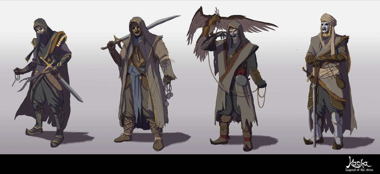 Kacha - Warriors of Tarta by EmmanuelMadailArt