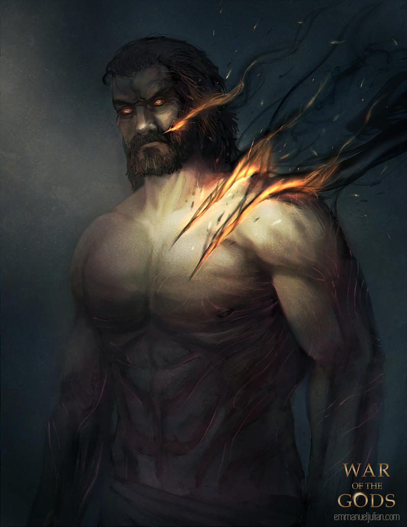 WAR OF THE GODS - Ares by EmmanuelMadailArt