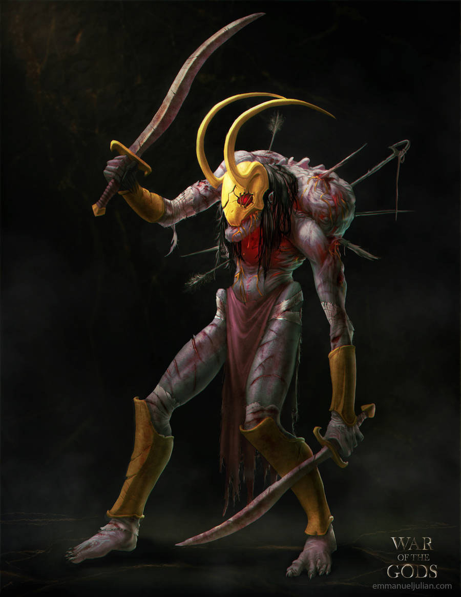 WAR OF THE GODS - Minion by EmmanuelMadailArt