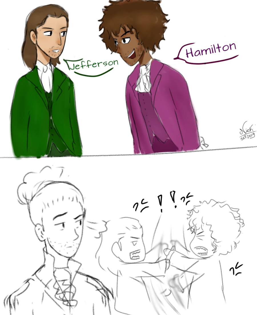 Alexander hamilton x thomas jefferson best sale