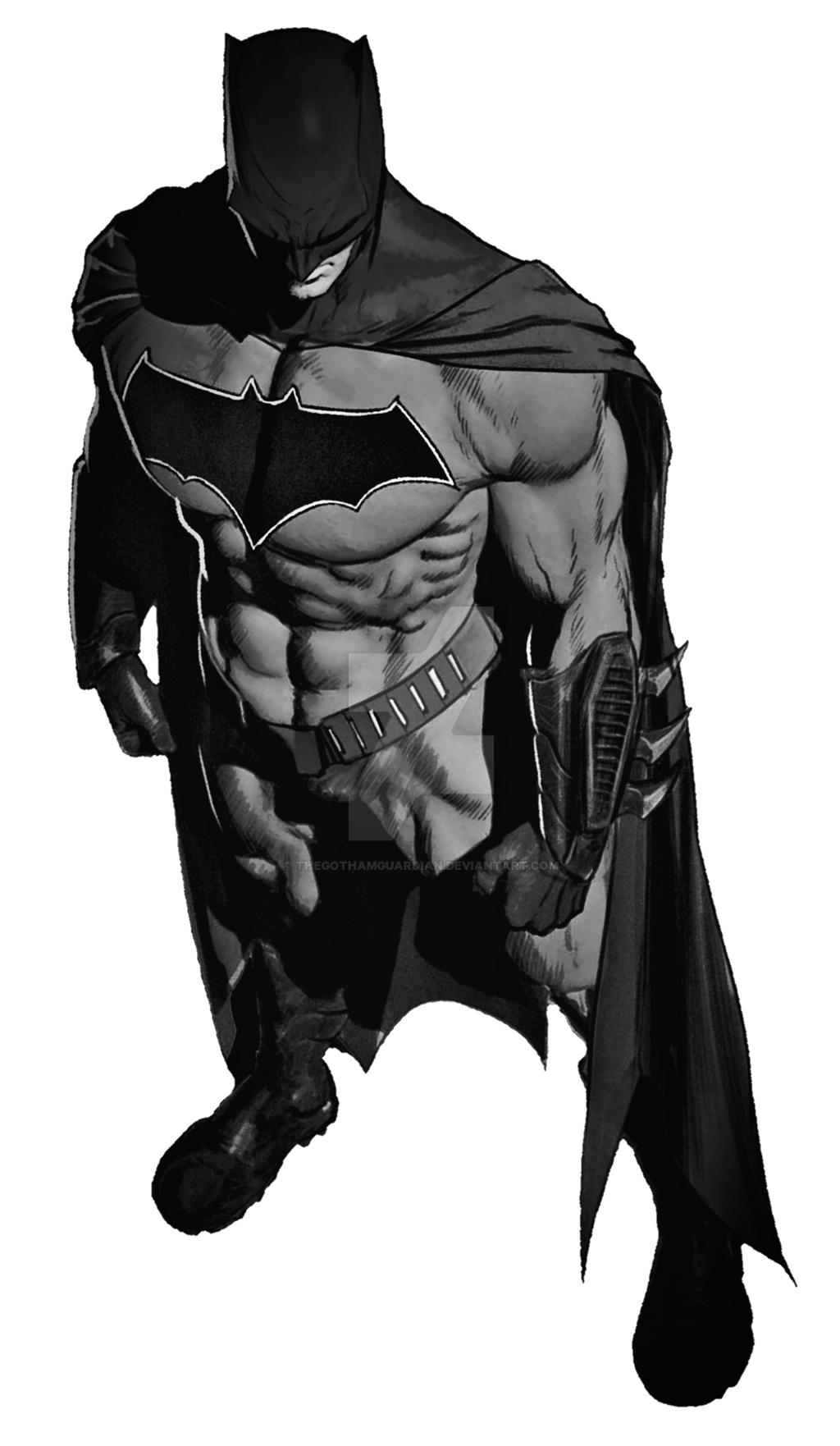 Batman Back Render Batman Render 4 by TheGothamGuardian on DeviantArt