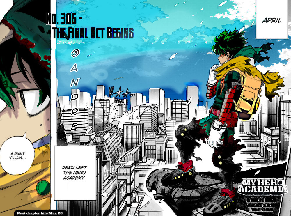 My hero academy chapter 306. by anotherartist35 on DeviantArt