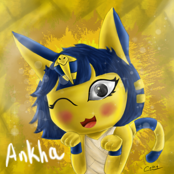 Ankha Animal Crossing by MugiwaraDCynthia on DeviantArt