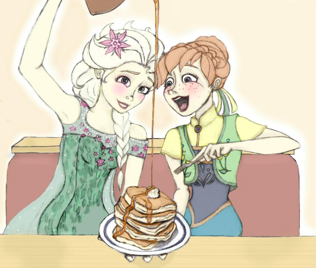 Only For National Pancake Day {Frozen Fever}