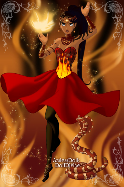 Element of Fire Dress up Game