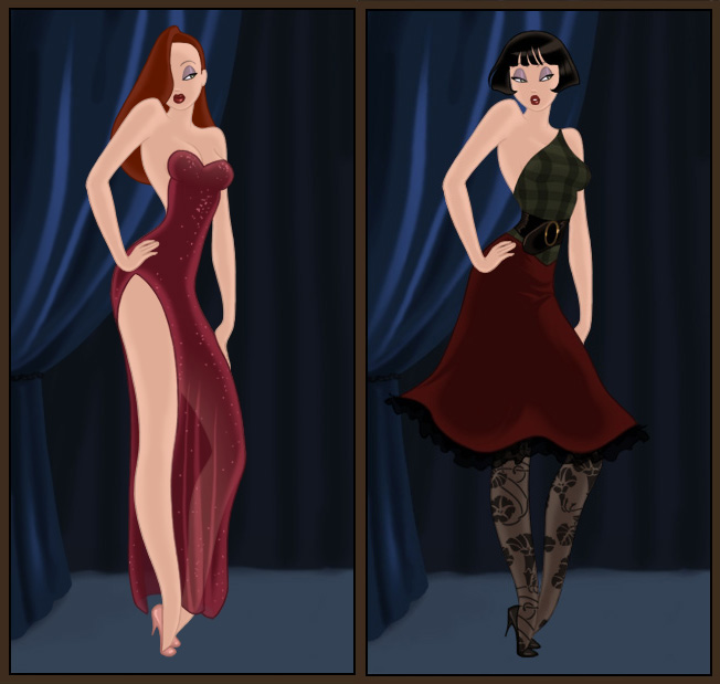 Dress up Jessica Rabbit