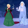 Elsa Meets a Snow King!