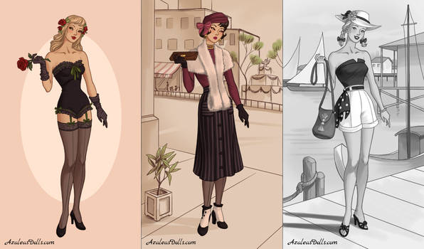 40s Fashion (dress up game)