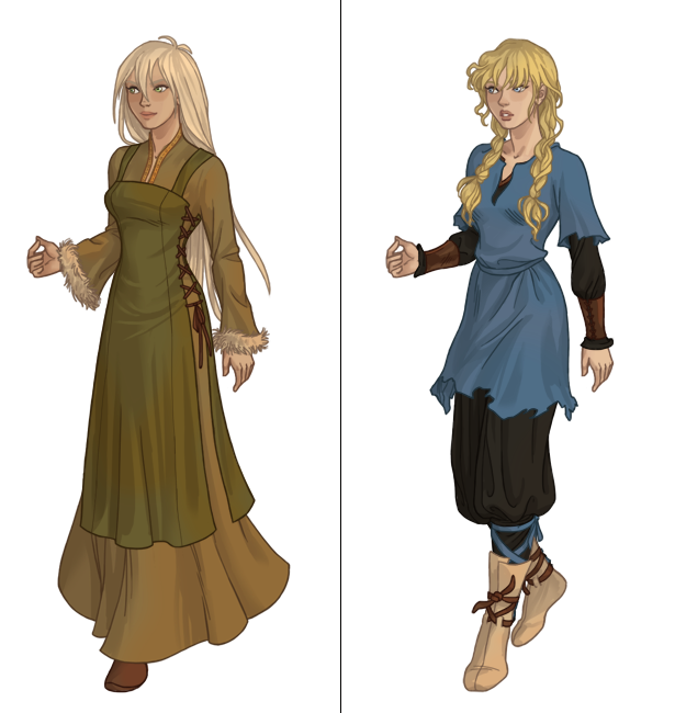 Viking chick (next dress up game) by AzaleasDolls.deviantart.com on  @DeviantArt