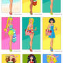 Barbie at the Beach (Dress up game)