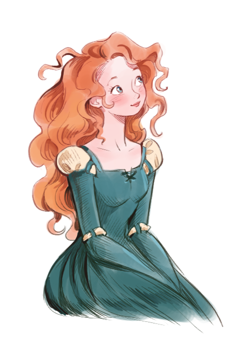 Merida- Azaleas Dolls by supereilonwypevensie on deviantART