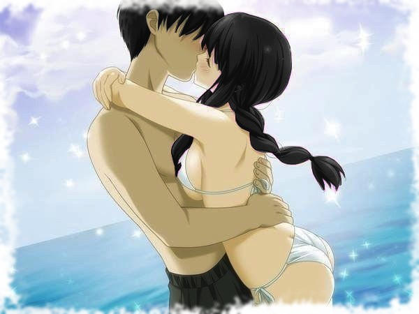Summer Love : Anime Couple by sannyakiyama on DeviantArt