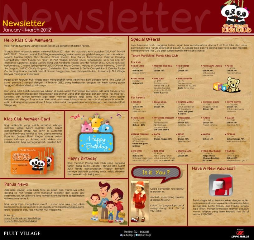 Kids Club Newsletter Blast by fairafay on DeviantArt