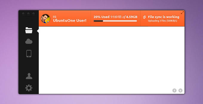 Mockup: UbuntuOne OS X Client