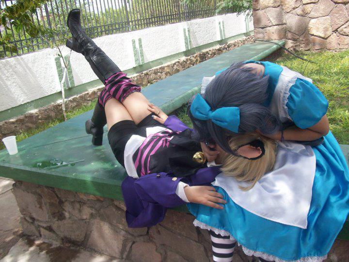 Lady Ciel and Alois yaoi