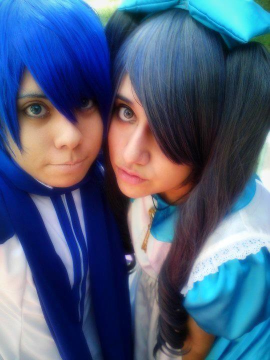 lady ciel and kaito XD