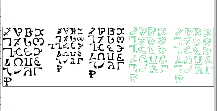 Echonian Script Enochian Alphabet by Dartz-Orichalcos on DeviantArt