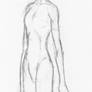 Female figure sketch