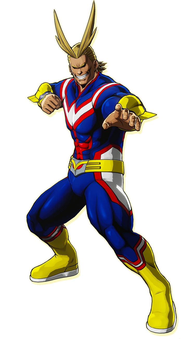 MHAOJ Renders: All Might by FuahMugen on DeviantArt