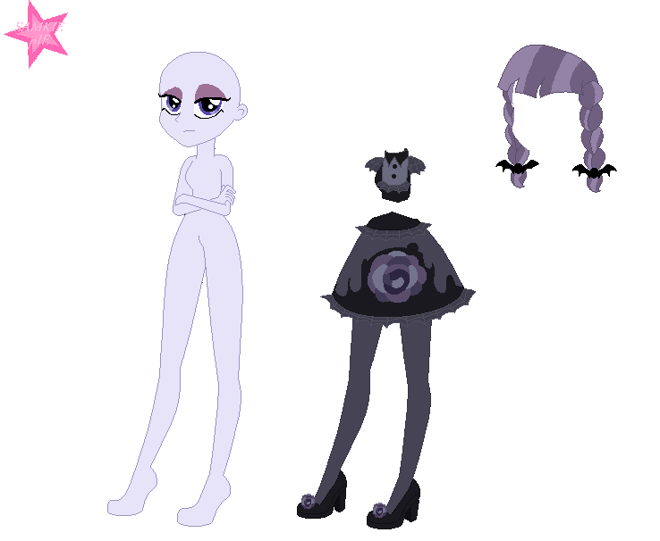 Inky Rose Equestria girls Base) By samkie pie by Samkie-pIE on DeviantArt