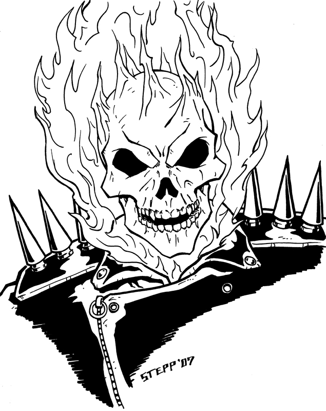 Ghost Rider by TheElysian on DeviantArt Ghost Rider by TheElysian on DeviantArt