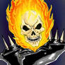 Ghost Rider in color