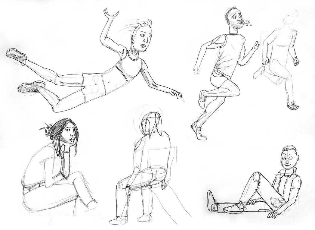 Human Rposes human poses practice by sparrow-soul on DeviantArt