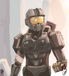 I found this. (Halo Fan Art)