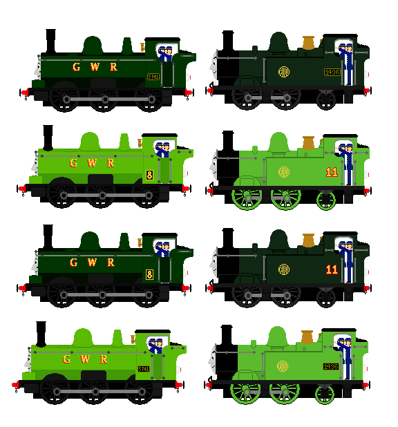 Duck Racing Livery Duck and Oliver potential liveries by mrbill6ishere on DeviantArt