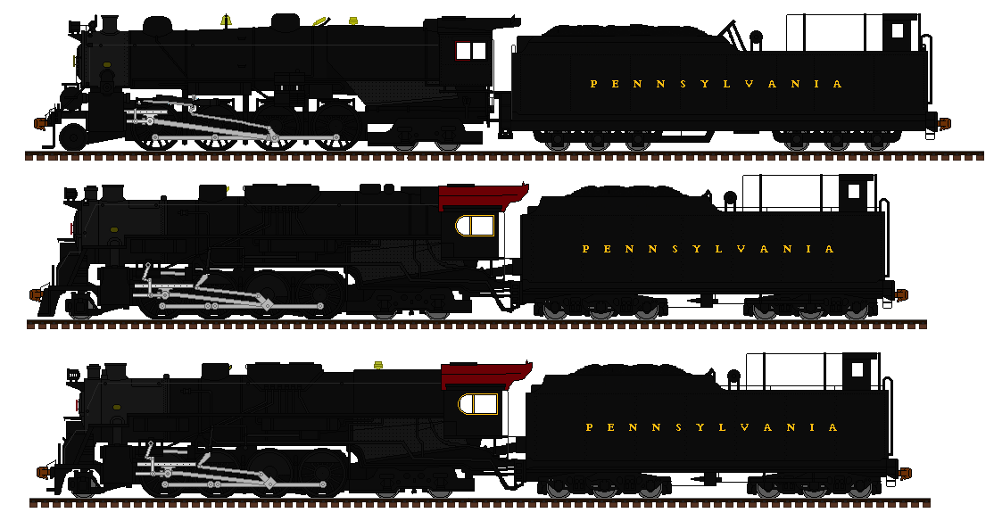 The PRR U class engines