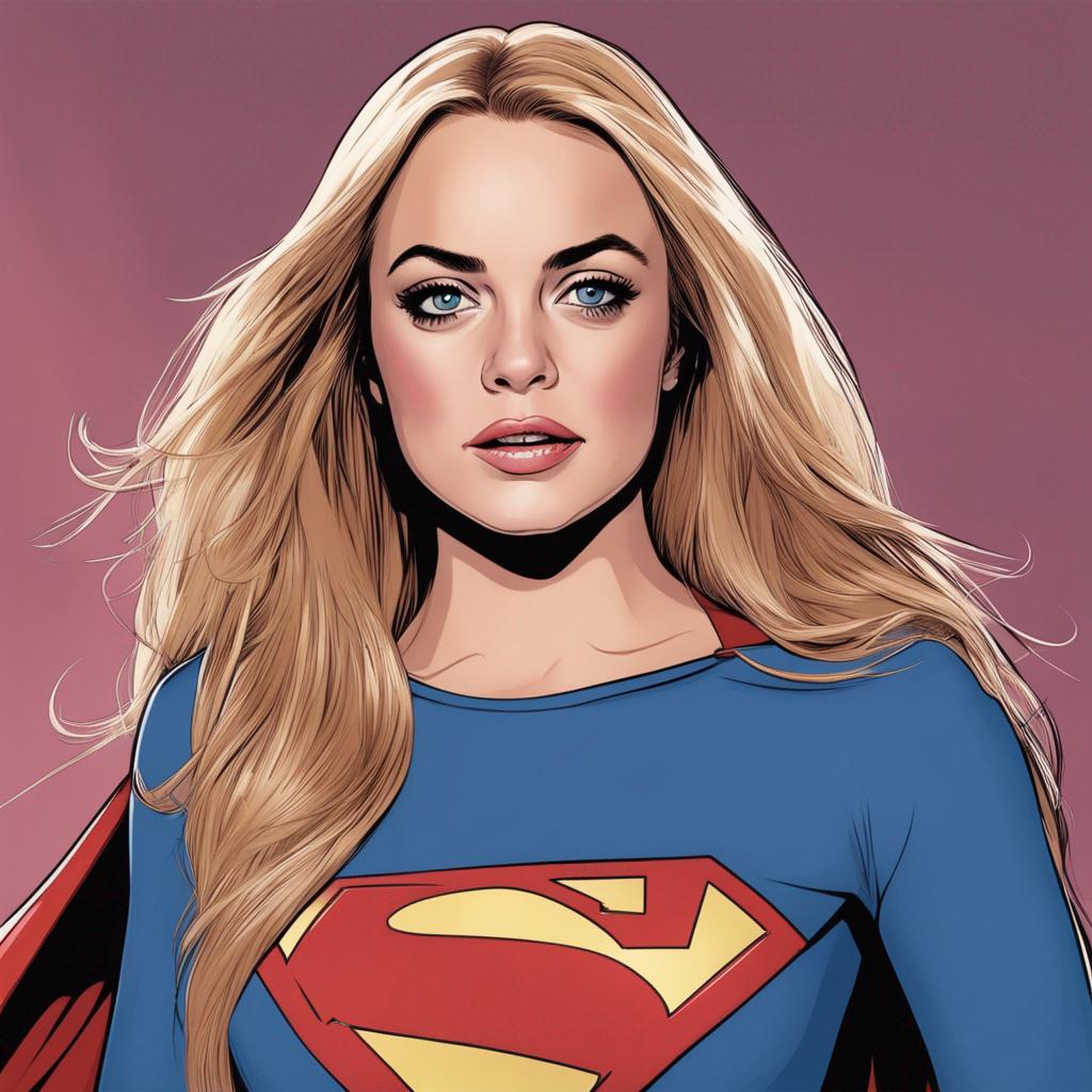 Supergirl 30 (Lindsay Lohan)