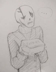Gaster and the Cookie Tin
