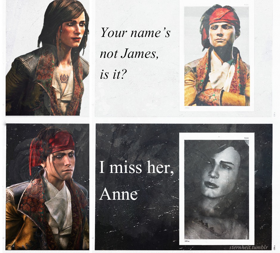 James Kidd/Mary Read from Assassin's Creed IV by JulietAuditore on